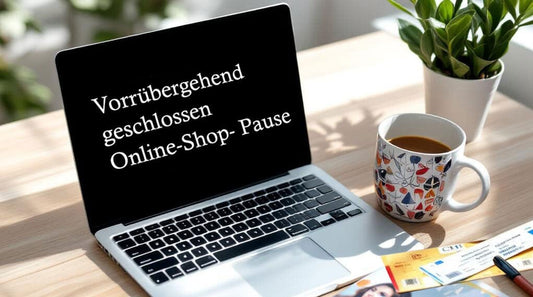 Info Online Shop vorrübergehend geschlossen