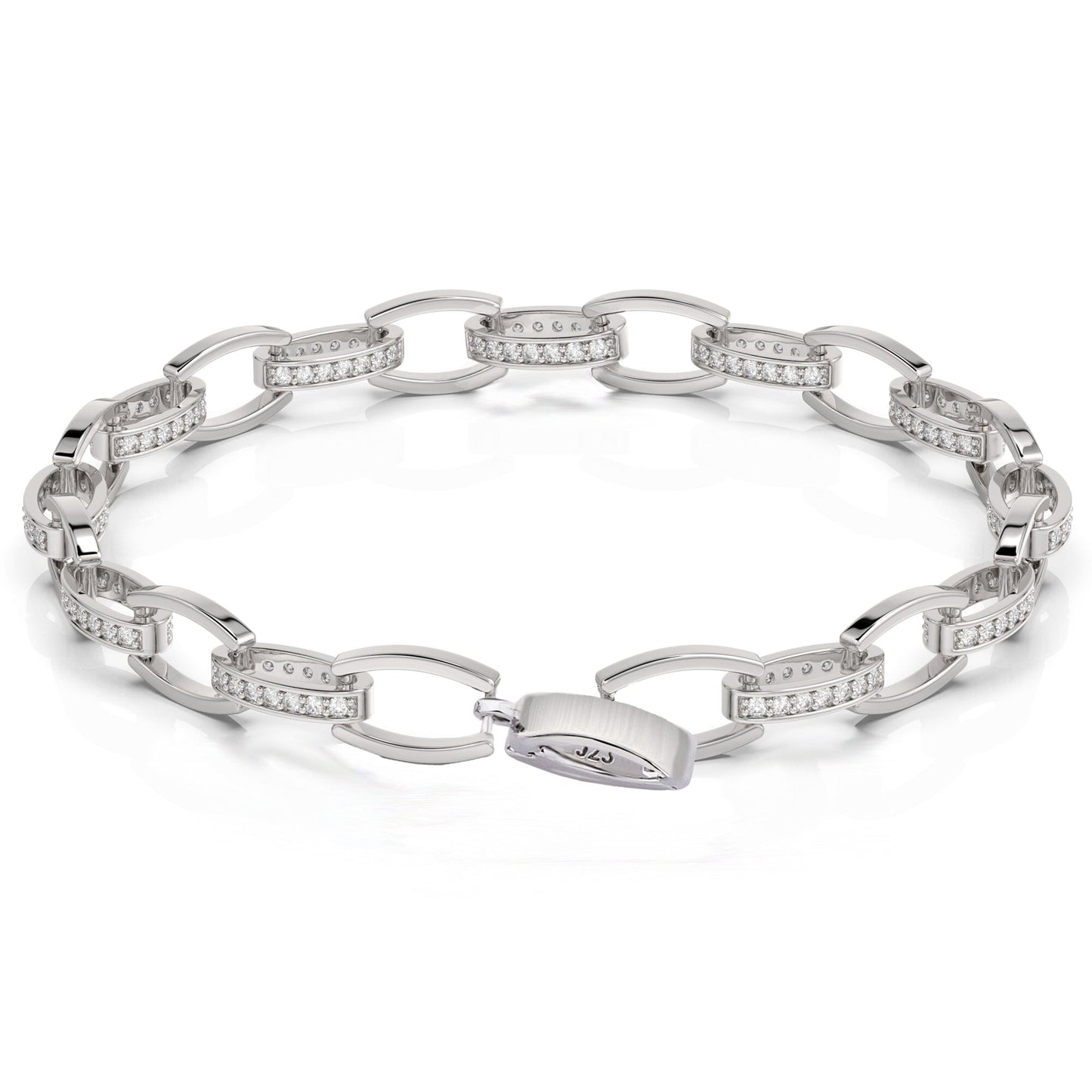 Armband Gliederarmband 925 Silber mit Zirkonia Schöner-SD 