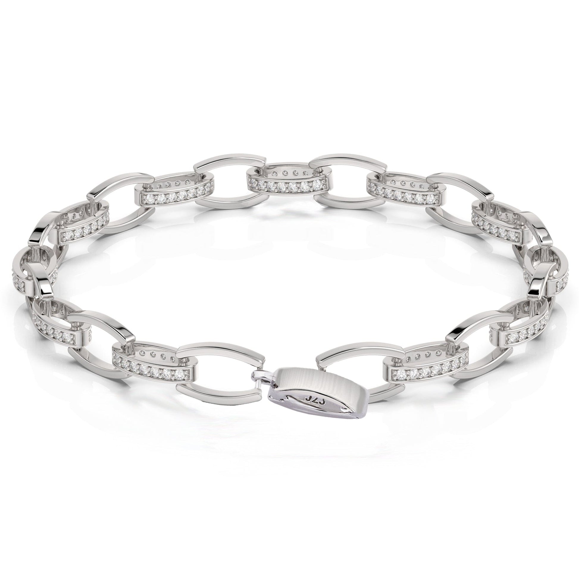 Armband Gliederarmband 925 Silber mit Zirkonia Schöner-SD 