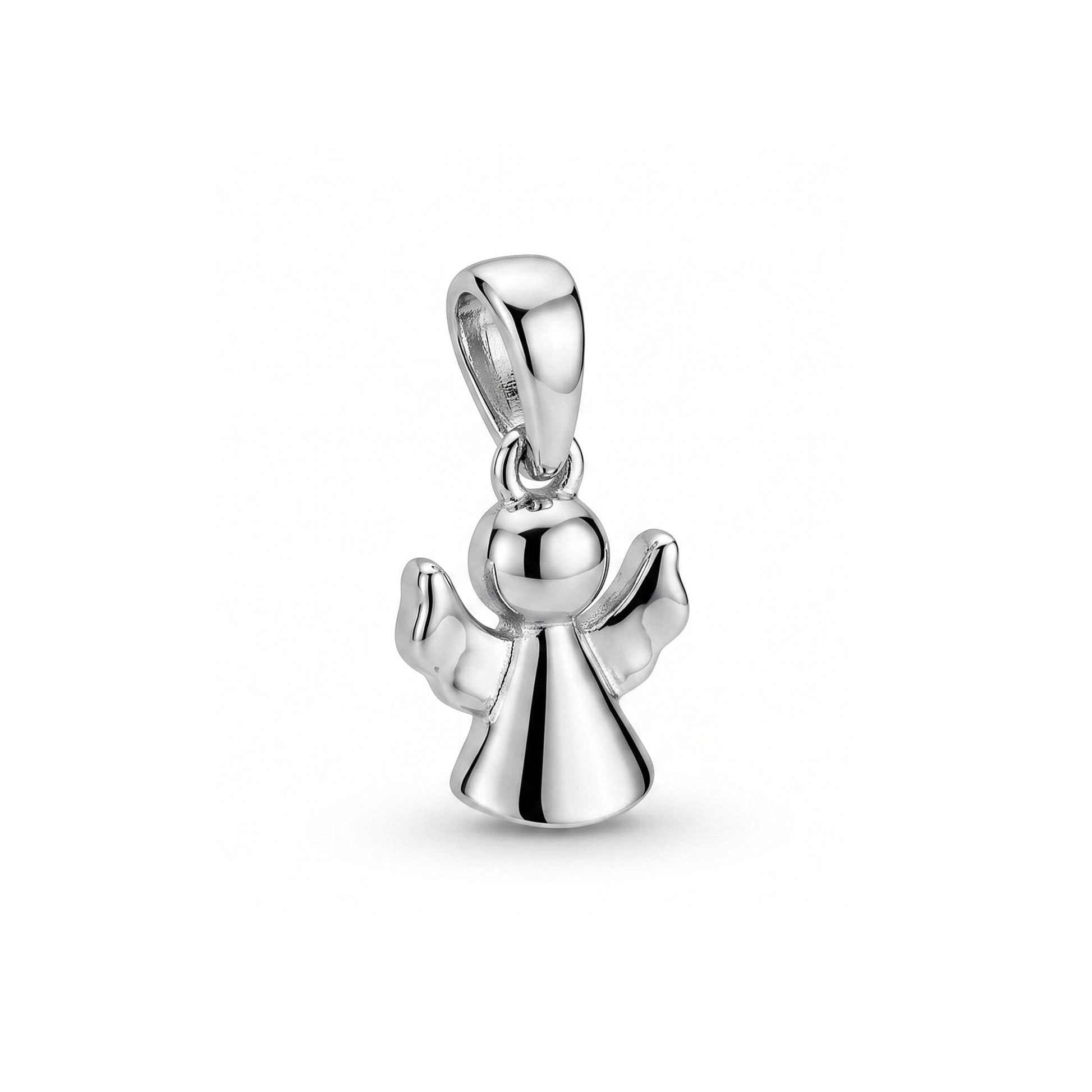 Anhänger Engel Anhänger klein 925 Silber rhodiniert Schutzengel Schöner-SD 