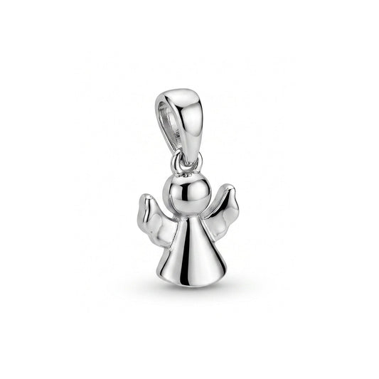 Anhänger Engel Anhänger klein 925 Silber rhodiniert Schutzengel Schöner-SD 
