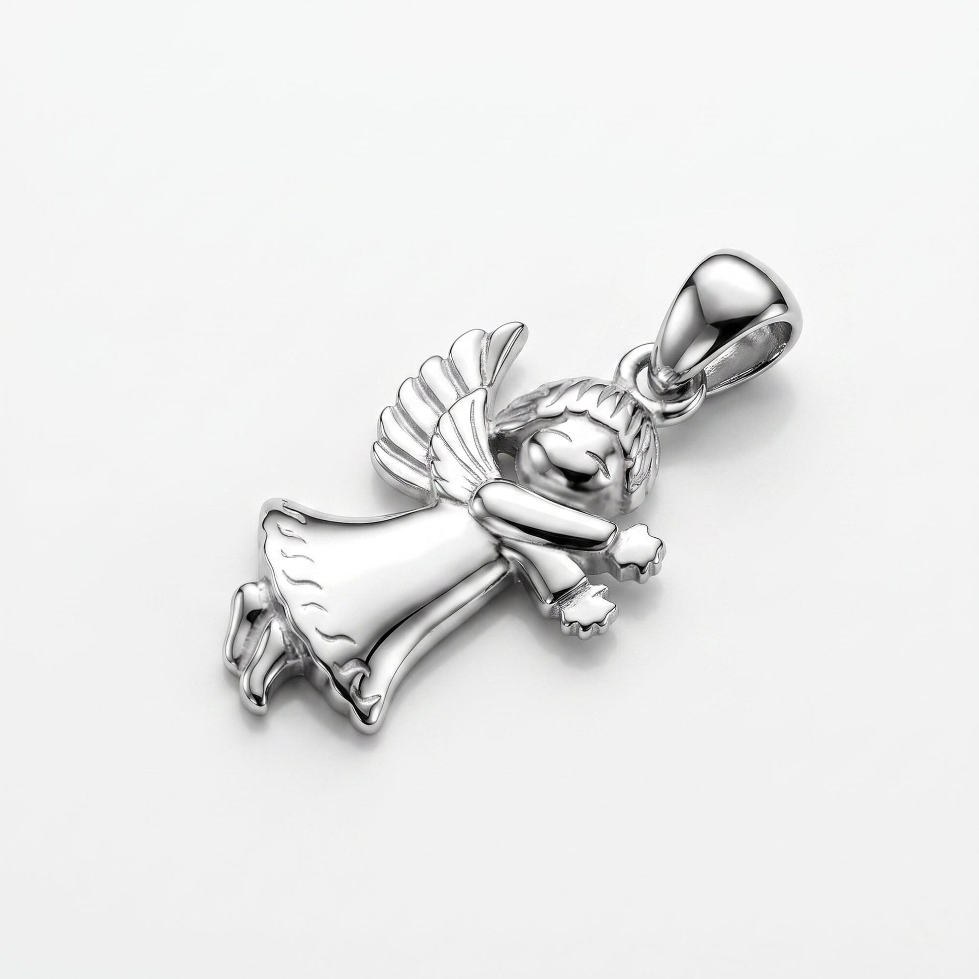 Anhänger Schutzengel Anhänger 925 Silber Engel 24 mm Schöner-SD 