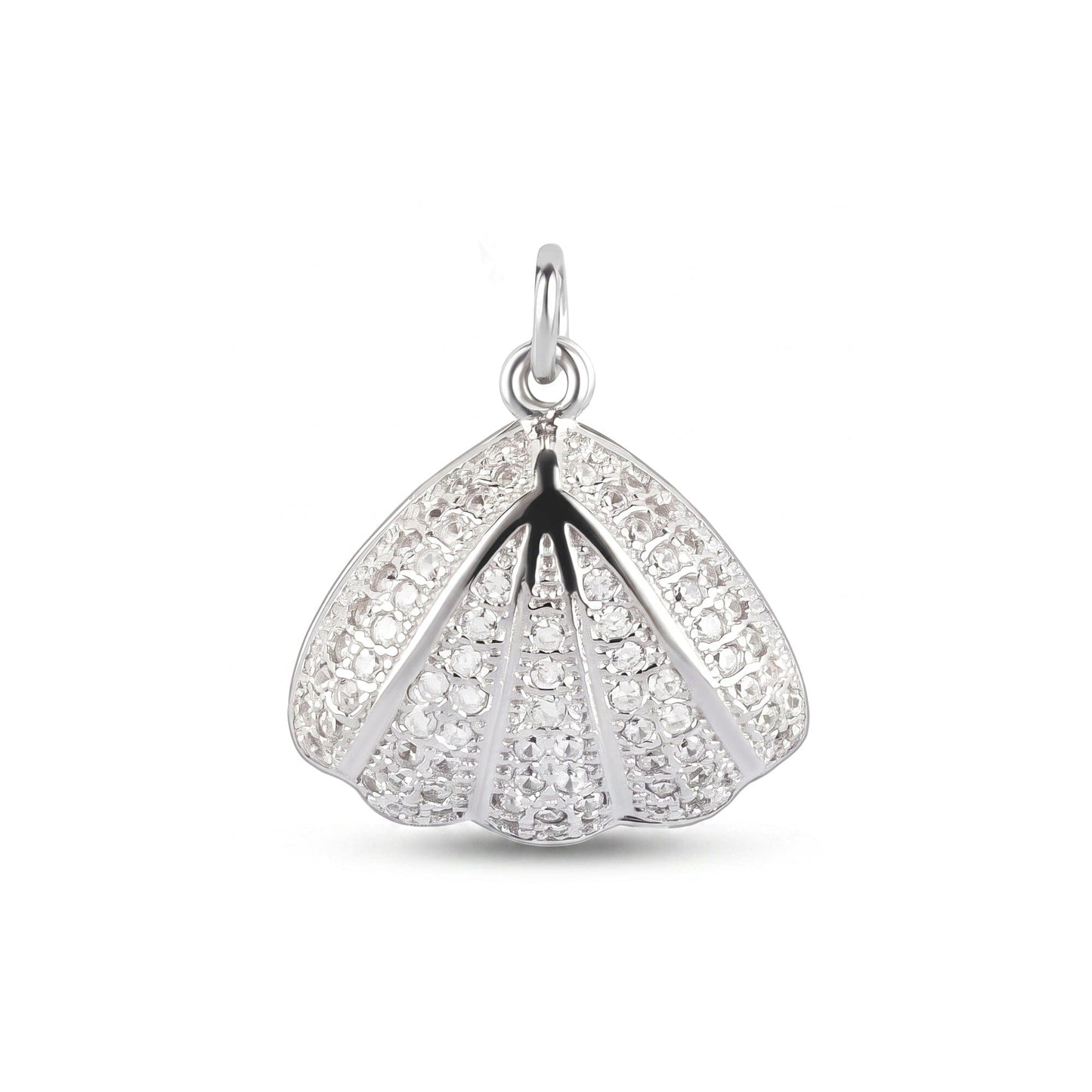 Anhänger Muschel-Anhänger 925 Silber mit verborgener Perle Schöner-SD 