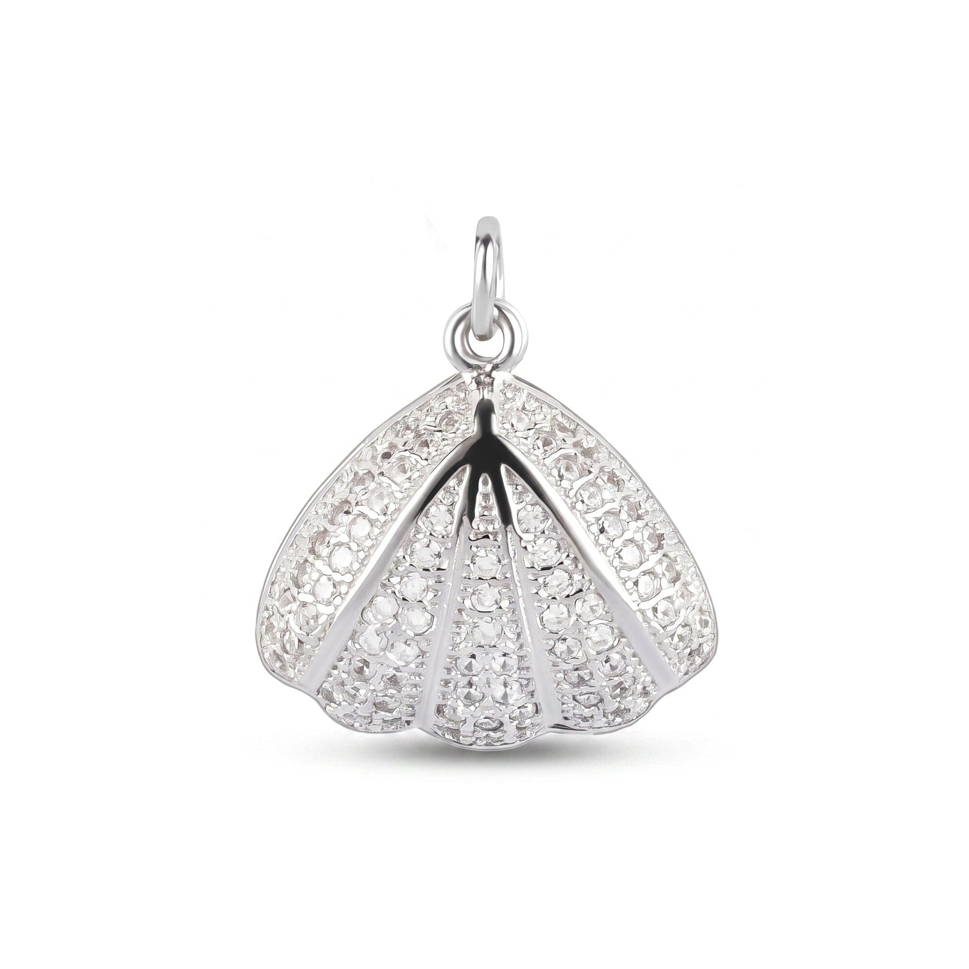 Anhänger Muschel-Anhänger 925 Silber mit verborgener Perle Schöner-SD 