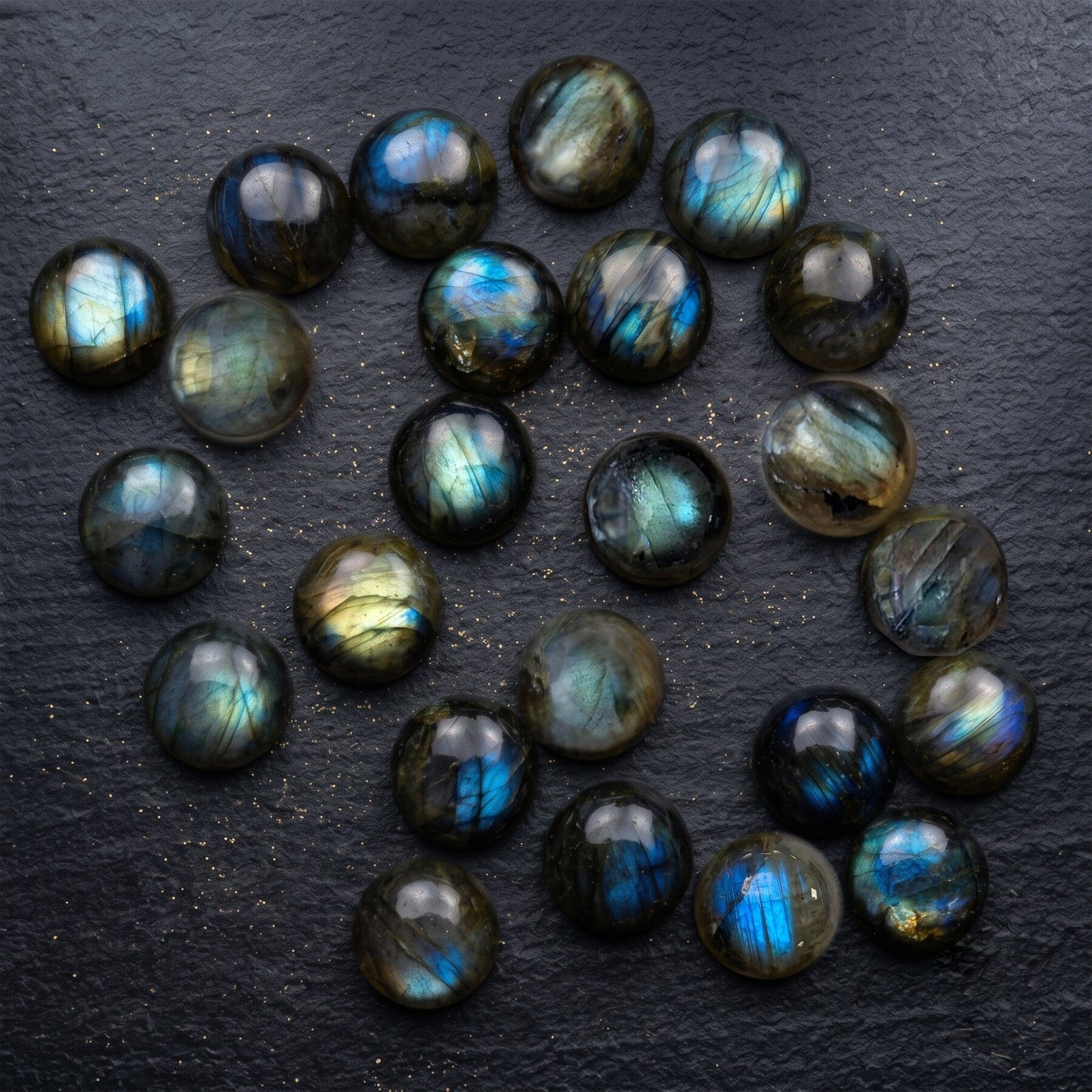 Anhänger Labradorit-Anhänger mit blauem Schimmer ohne Kette Schöner-SD 