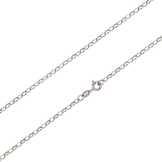 Halskette 925 Silber Kette Erbskette oval 2,8mm Stärke Schöner-SD 