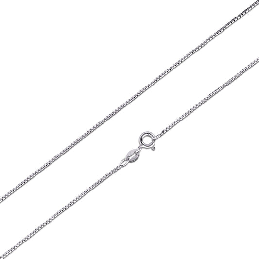 Halskette Venezianerkette 1,0mm viele Längen 925 Silber für Anhänger Schöner-SD 